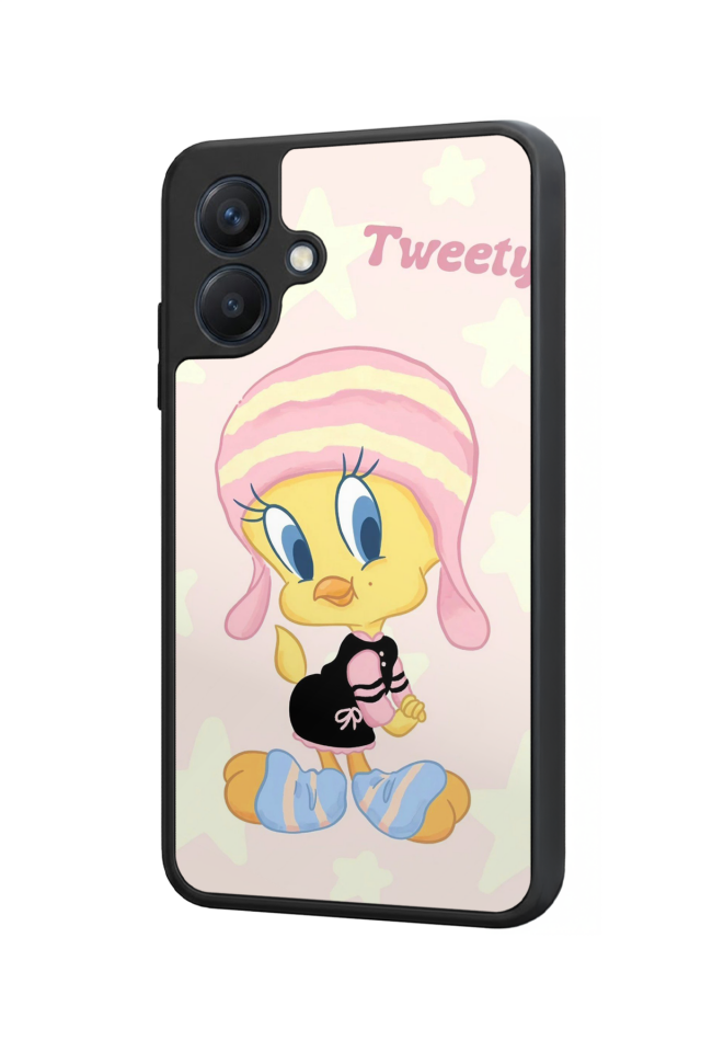 Samsung Galaxy A07 Uyumlu Tweety Tasarımlı Glossy Premium Kılıf