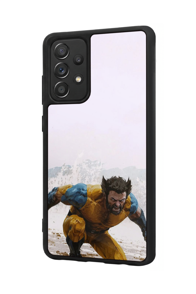 Samsung Galaxy A72 Uyumlu Wolverine Tasarımlı Glossy Premium Kılıf