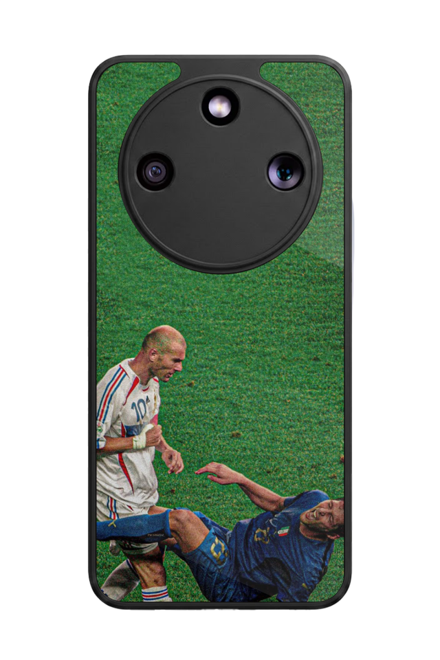 Honor Magic 8 Lite Uyumlu Zidane Tasarımlı Glossy Premium Kılıf