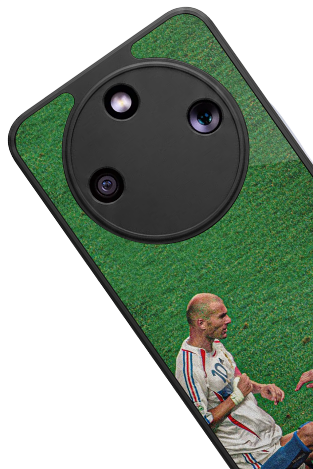 Honor Magic 8 Lite Uyumlu Zidane Tasarımlı Glossy Premium Kılıf