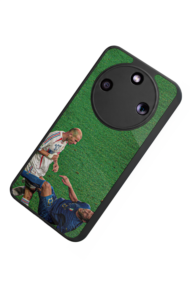 Honor Magic 8 Lite Uyumlu Zidane Tasarımlı Glossy Premium Kılıf