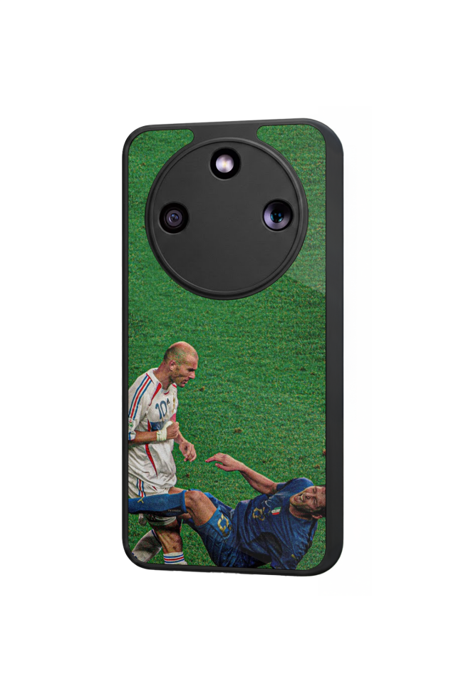 Honor Magic 8 Lite Uyumlu Zidane Tasarımlı Glossy Premium Kılıf