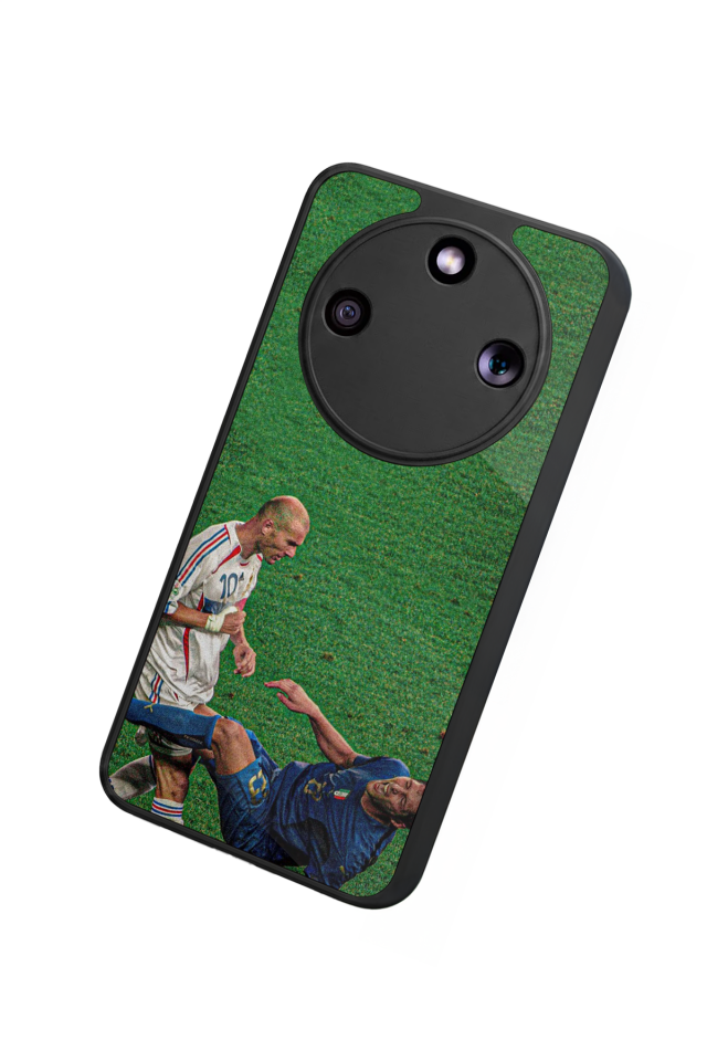 Honor Magic 8 Lite Uyumlu Zidane Tasarımlı Glossy Premium Kılıf