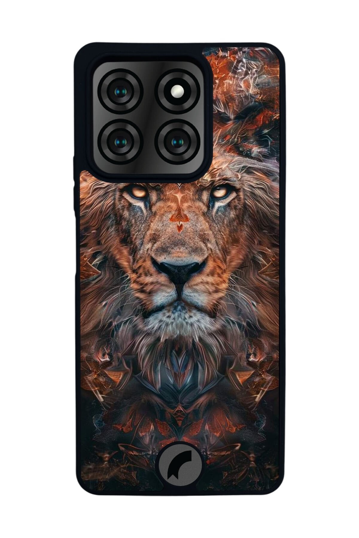 Reeder S71 Uyumlu Aslan Tasarımlı Glossy Premium Kılıf