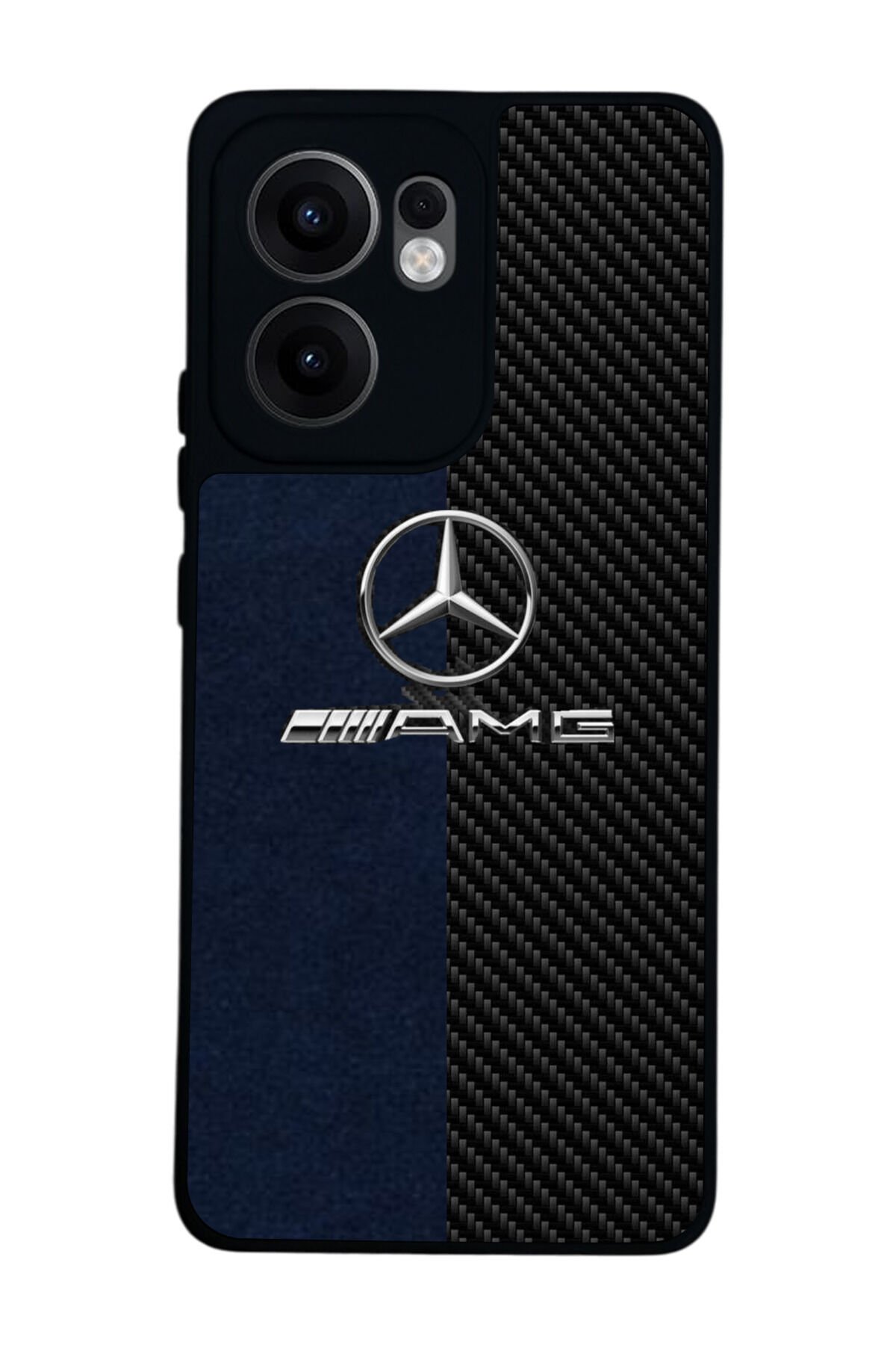 Oppo Reno 13F Uyumlu Mercedes Tasarımlı Glossy Premium Kılıf