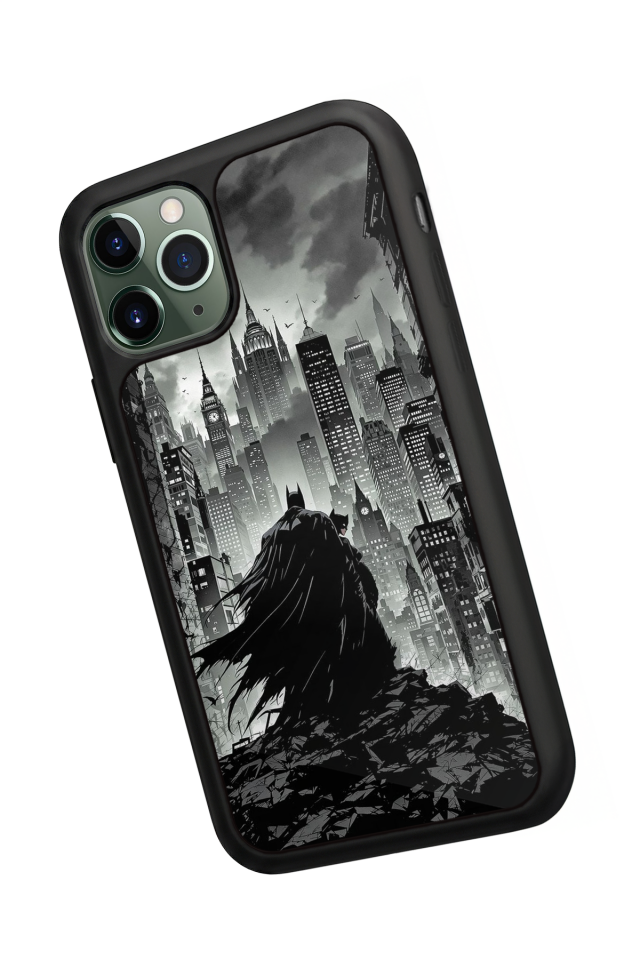 iPhone 11 Pro Uyumlu Batman Tasarımlı Glossy Premium Kılıf