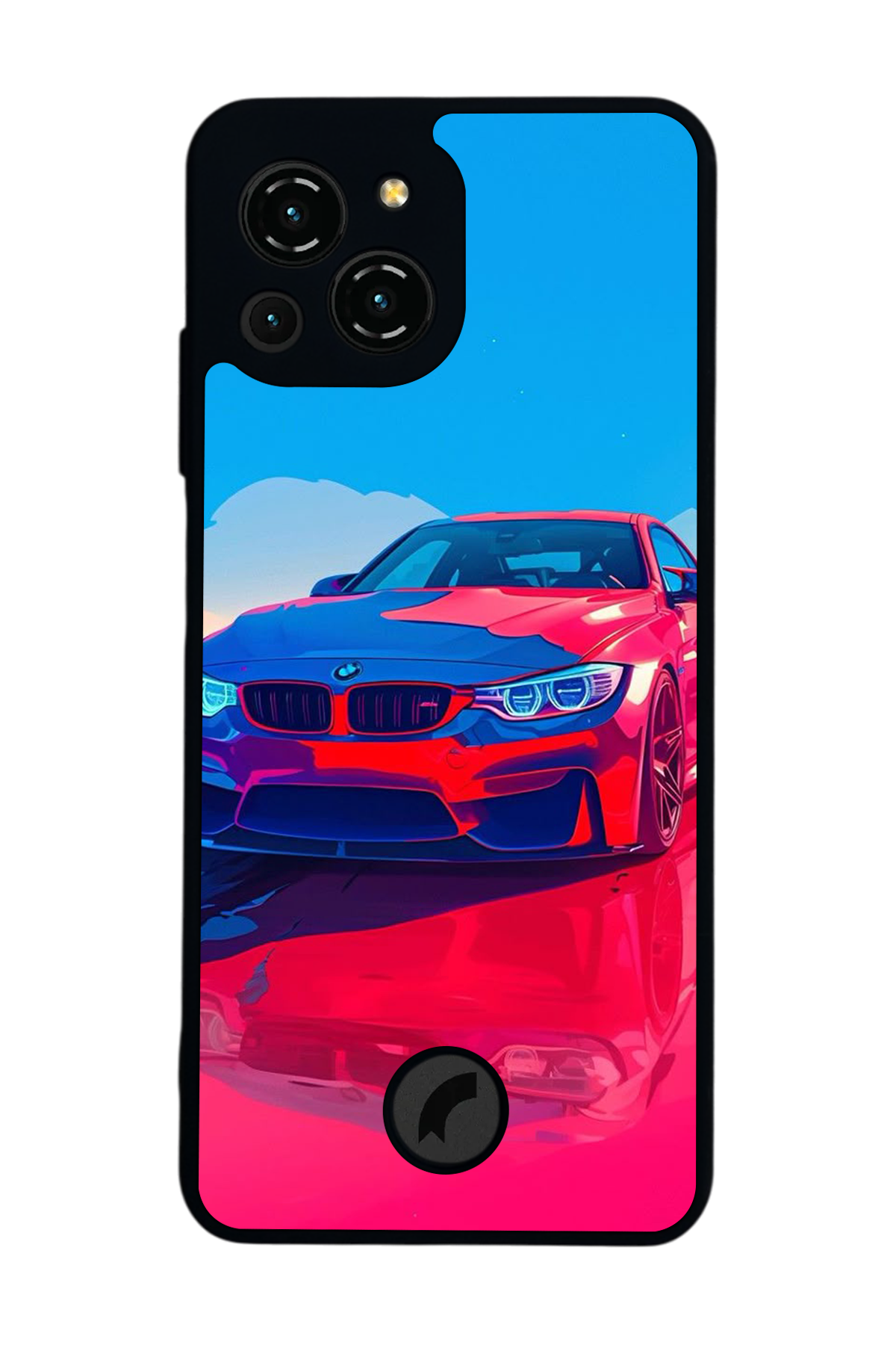 Reeder S23 Pro Max Uyumlu BMW Tasarımlı Glossy Premium Kılıf