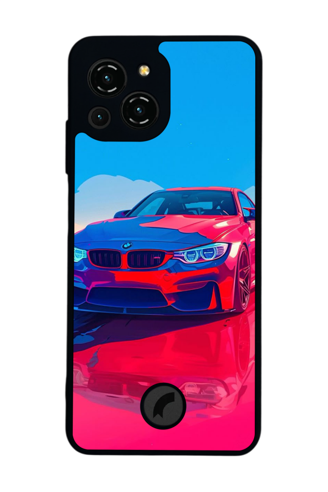 Reeder S23 Pro Max Uyumlu BMW Tasarımlı Glossy Premium Kılıf