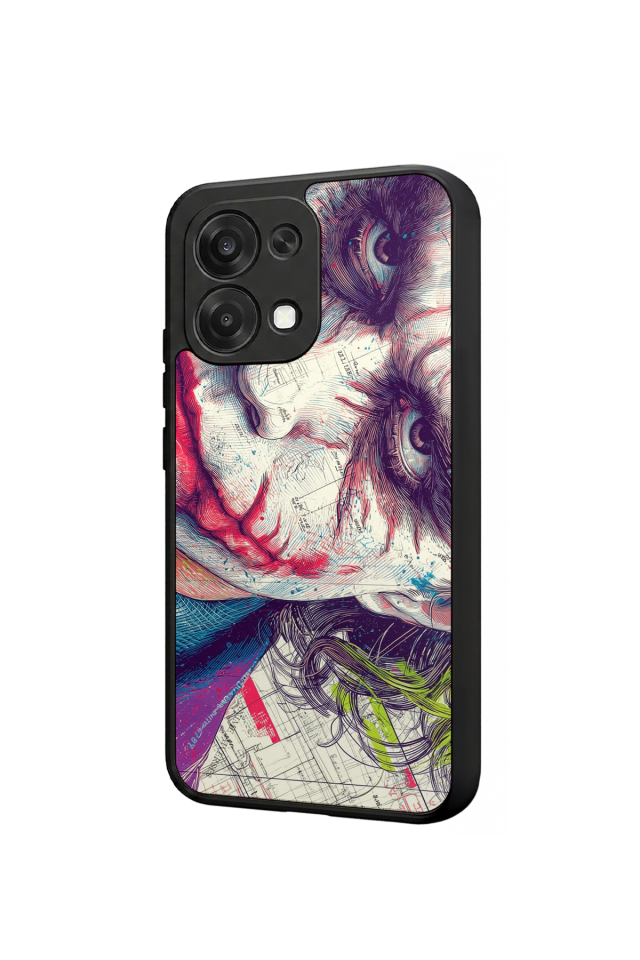 Oppo A6 Pro Uyumlu Joker Tasarımlı Glossy Premium Kılıf