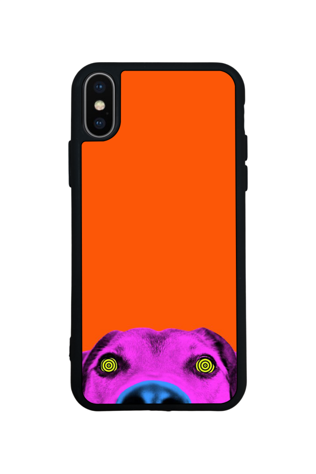 iPhone XS Max Uyumlu Kirmizi Tasarımlı Glossy Premium Kılıf