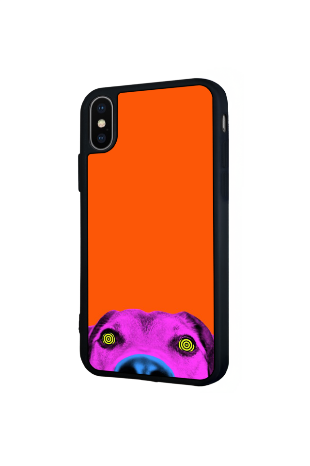 iPhone XS Max Uyumlu Kirmizi Tasarımlı Glossy Premium Kılıf