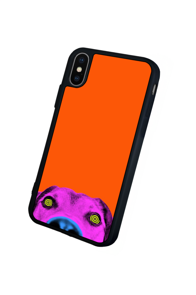 iPhone XS Max Uyumlu Kirmizi Tasarımlı Glossy Premium Kılıf