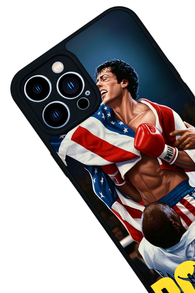 iPhone 12 Pro Max Uyumlu Rocky Tasarımlı Glossy Premium Kılıf