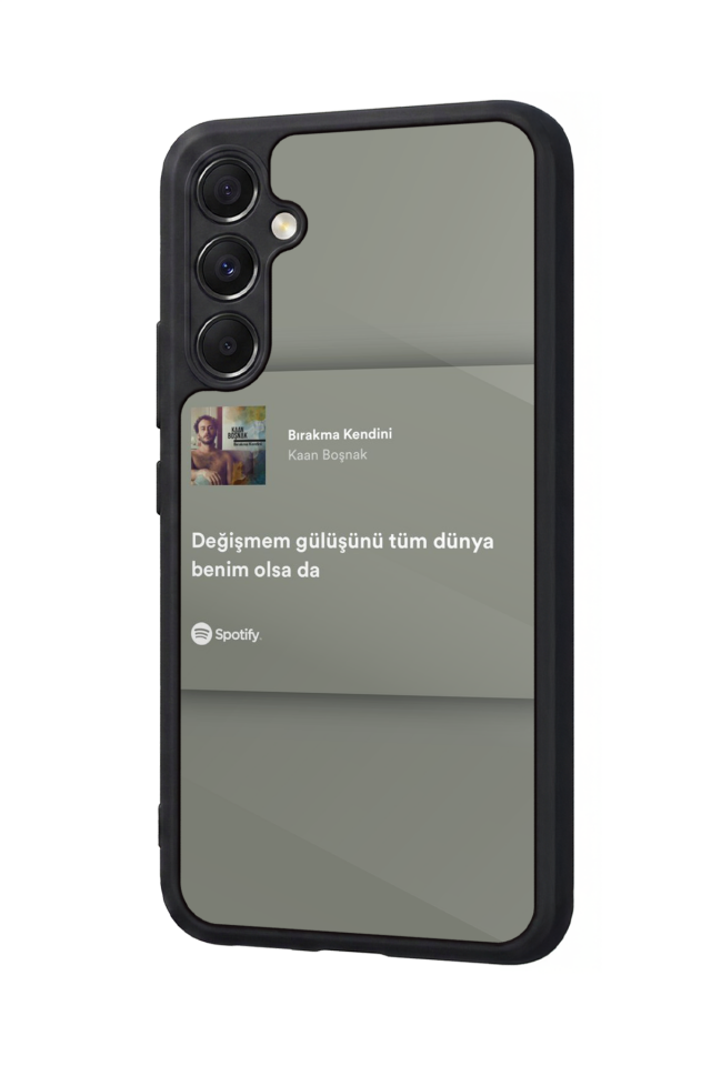 Samsung Galaxy A34 Uyumlu Sarki Sozleri Tasarımlı Glossy Premium Kılıf