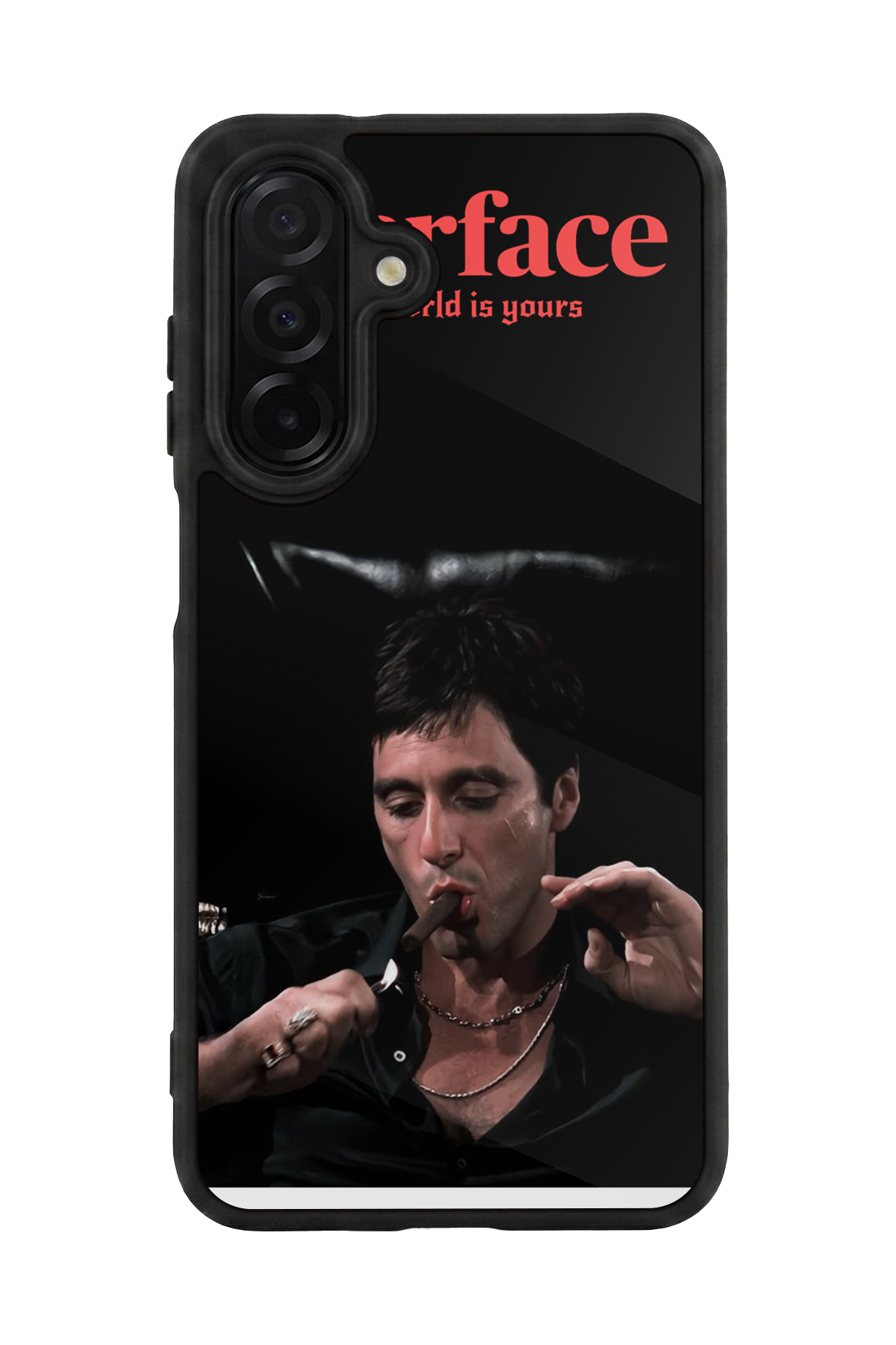 Samsung Galaxy A26 Uyumlu Scarface Tasarımlı Glossy Premium Kılıf