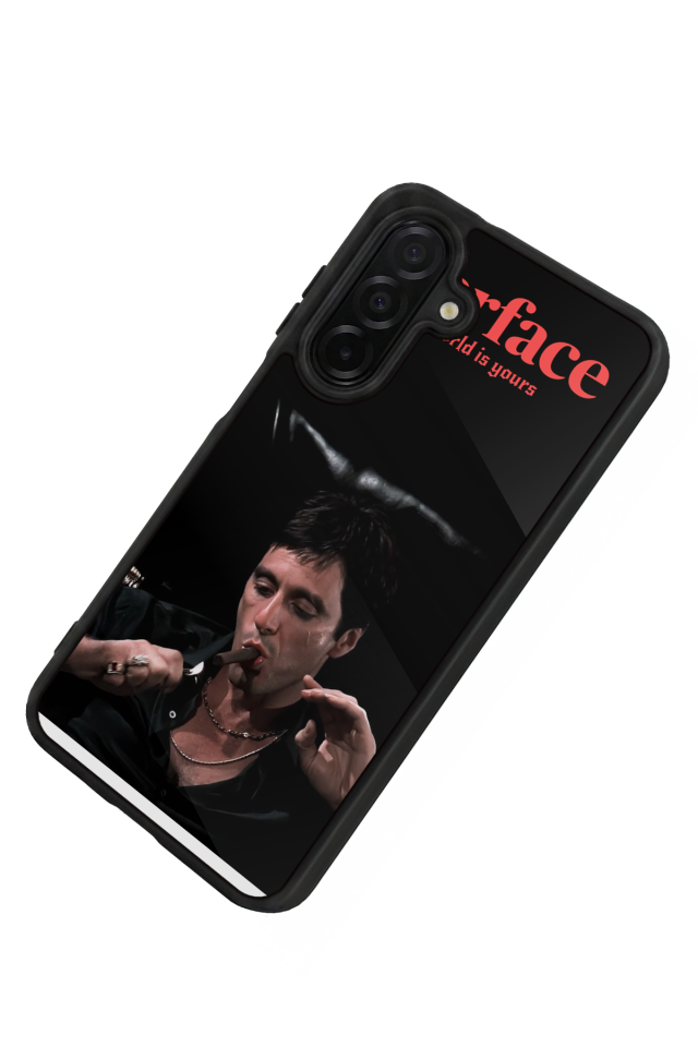 Samsung Galaxy A26 Uyumlu Scarface Tasarımlı Glossy Premium Kılıf