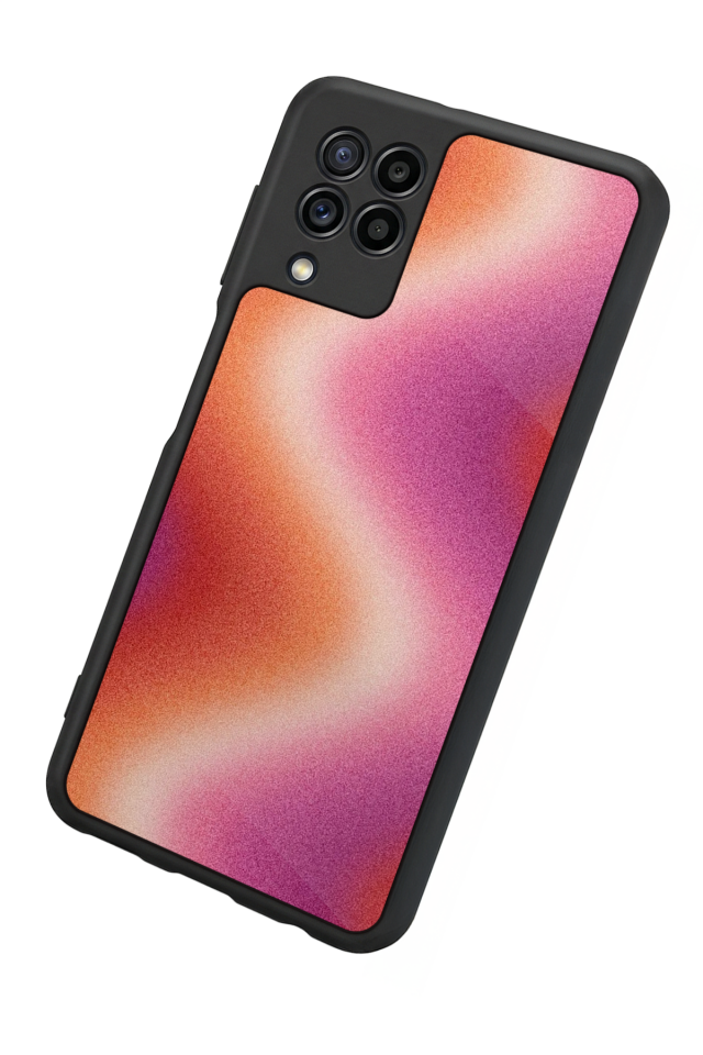 Samsung Galaxy M32 Uyumlu Soft Degrade Tasarımlı Glossy Premium Kılıf