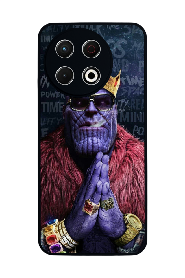 Tecno Spark 30 Pro Uyumlu Thanos Tasarımlı Glossy Premium Kılıf