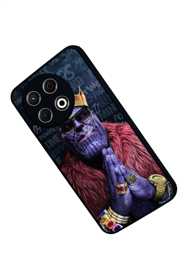 Tecno Spark 30 Pro Uyumlu Thanos Tasarımlı Glossy Premium Kılıf