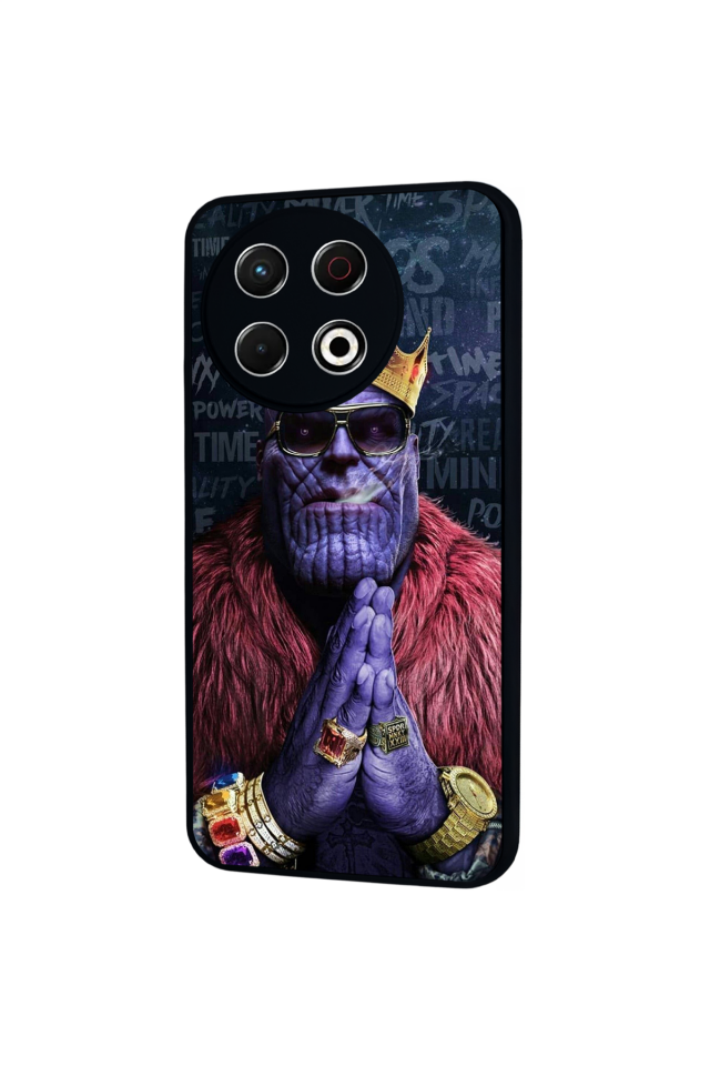 Tecno Spark 30 Pro Uyumlu Thanos Tasarımlı Glossy Premium Kılıf