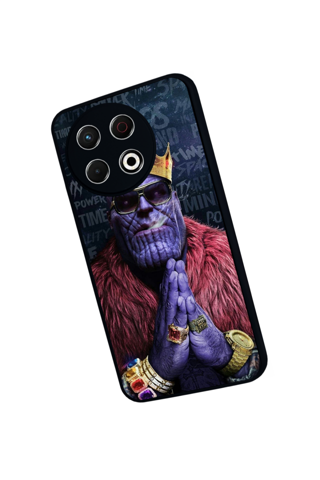 Tecno Spark 30 Pro Uyumlu Thanos Tasarımlı Glossy Premium Kılıf