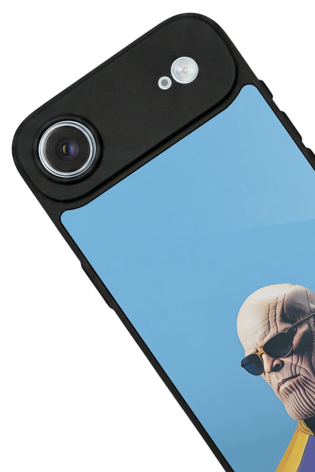 iPhone 17 Air Uyumlu Thanos Tasarımlı Glossy Premium Kılıf