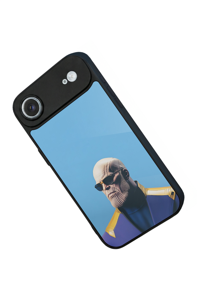 iPhone 17 Air Uyumlu Thanos Tasarımlı Glossy Premium Kılıf