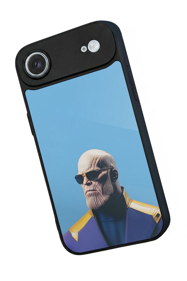 iPhone 17 Air Uyumlu Thanos Tasarımlı Glossy Premium Kılıf
