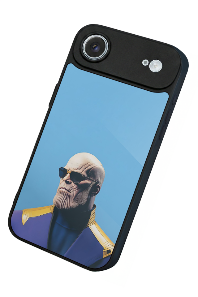 iPhone 17 Air Uyumlu Thanos Tasarımlı Glossy Premium Kılıf