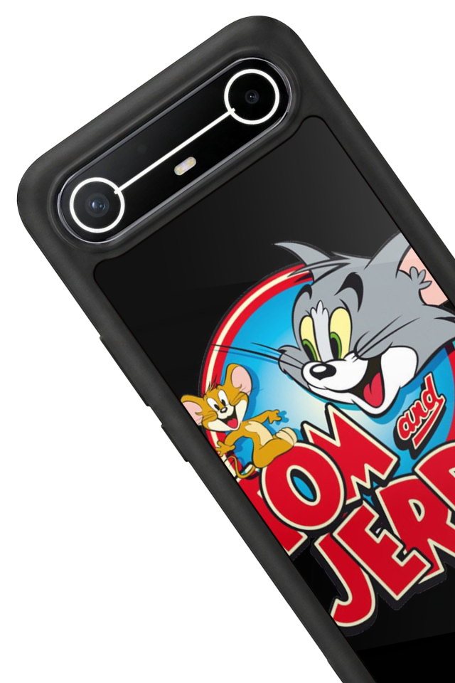 Tecno Spark Slim 5G Uyumlu Tom And Jerry Tasarımlı Glossy Premium Kılıf