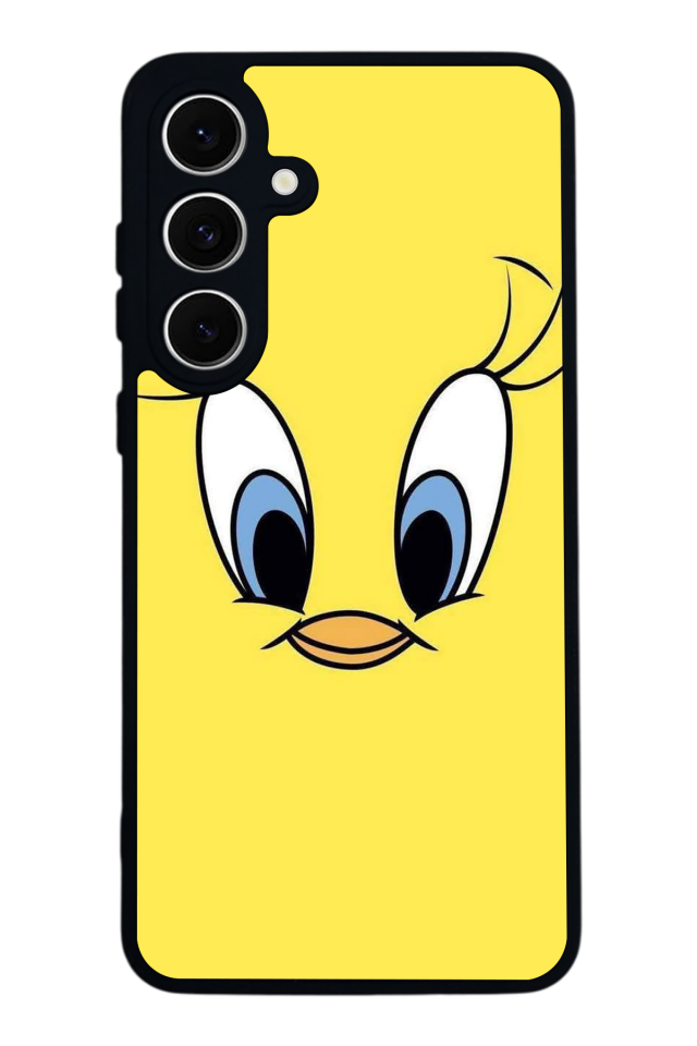Samsung Galaxy A16 Uyumlu Tweety Tasarımlı Glossy Premium Kılıf
