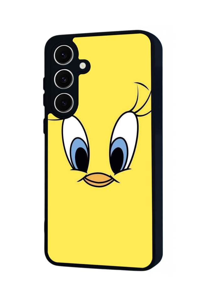 Samsung Galaxy A16 Uyumlu Tweety Tasarımlı Glossy Premium Kılıf