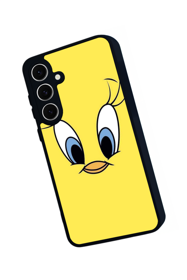 Samsung Galaxy A16 Uyumlu Tweety Tasarımlı Glossy Premium Kılıf