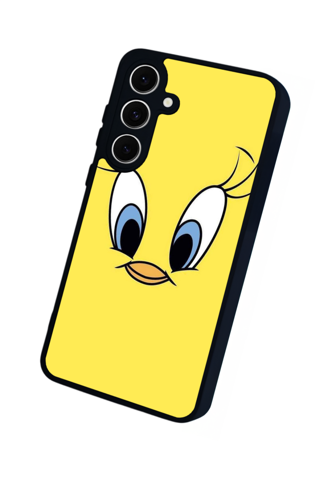 Samsung Galaxy A16 Uyumlu Tweety Tasarımlı Glossy Premium Kılıf