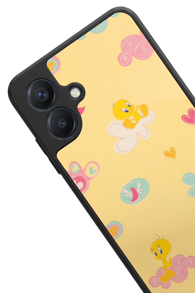 Samsung Galaxy A07 Uyumlu Tweety Tasarımlı Glossy Premium Kılıf