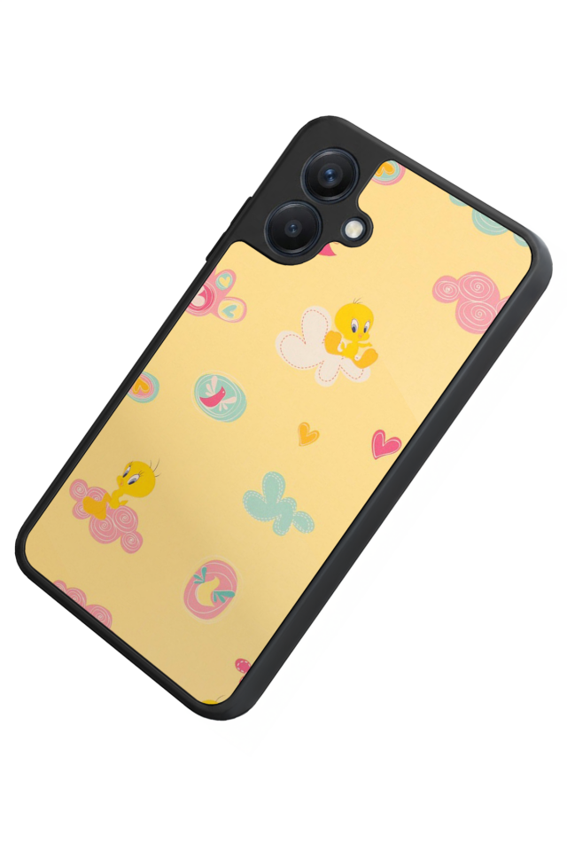 Samsung Galaxy A07 Uyumlu Tweety Tasarımlı Glossy Premium Kılıf