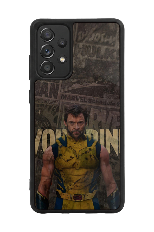 Samsung Galaxy A72 Uyumlu Wolverine Tasarımlı Glossy Premium Kılıf