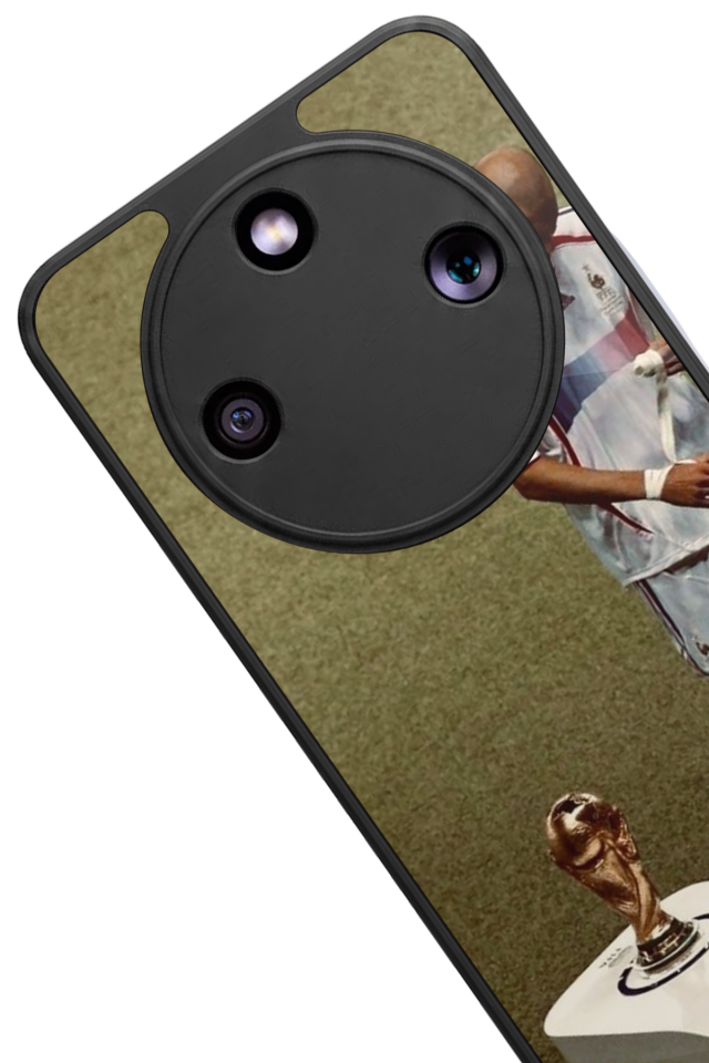 Honor Magic 8 Lite Uyumlu Zidane Tasarımlı Glossy Premium Kılıf