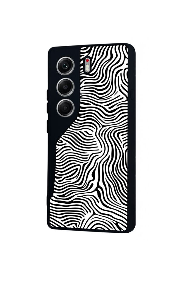 Tecno Camon 40 Uyumlu Çizgi Sanatı Tasarımlı Glossy Premium Kılıf