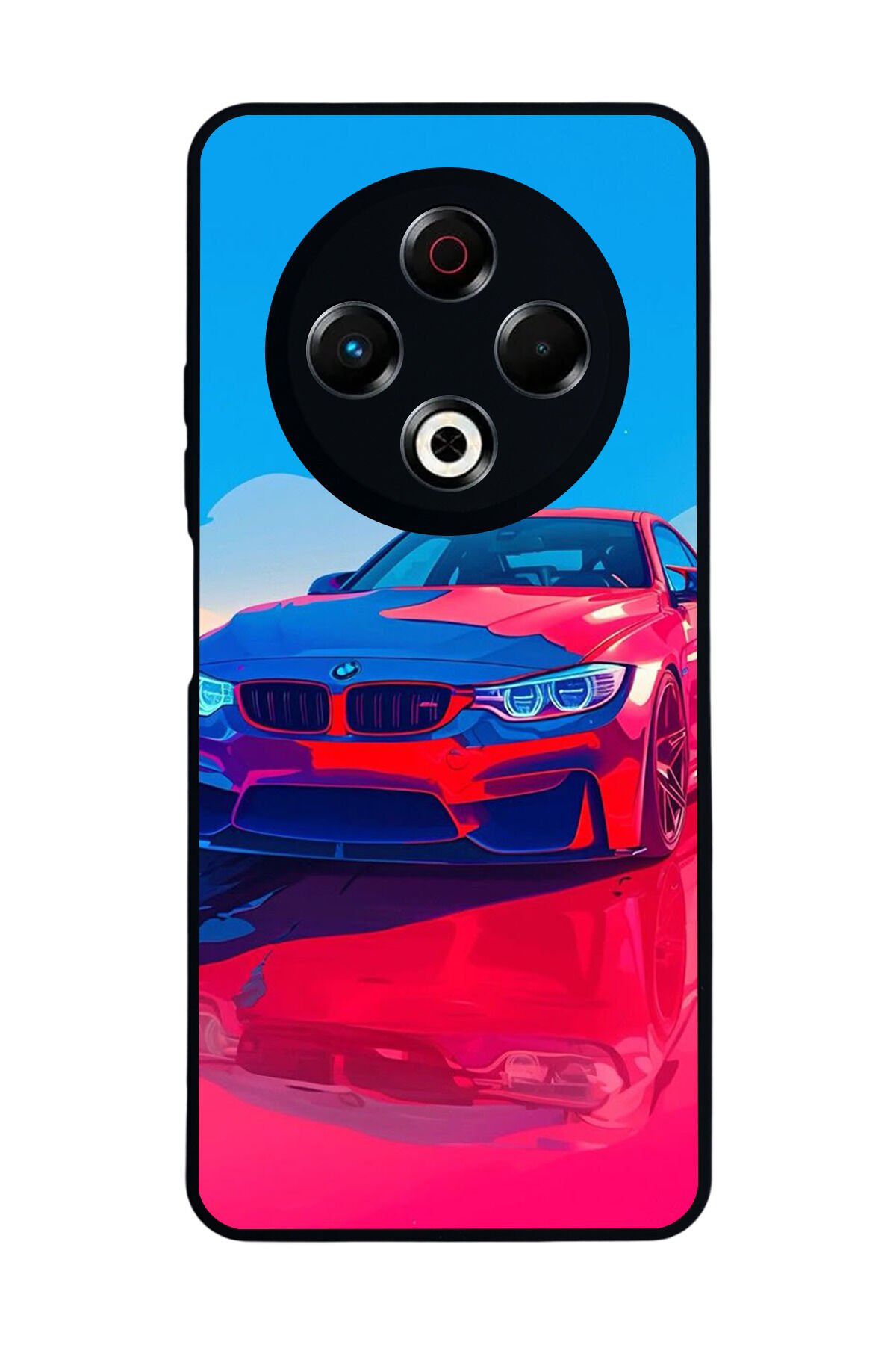 Tecno Spark 30 Uyumlu BMW Tasarımlı Glossy Premium Kılıf