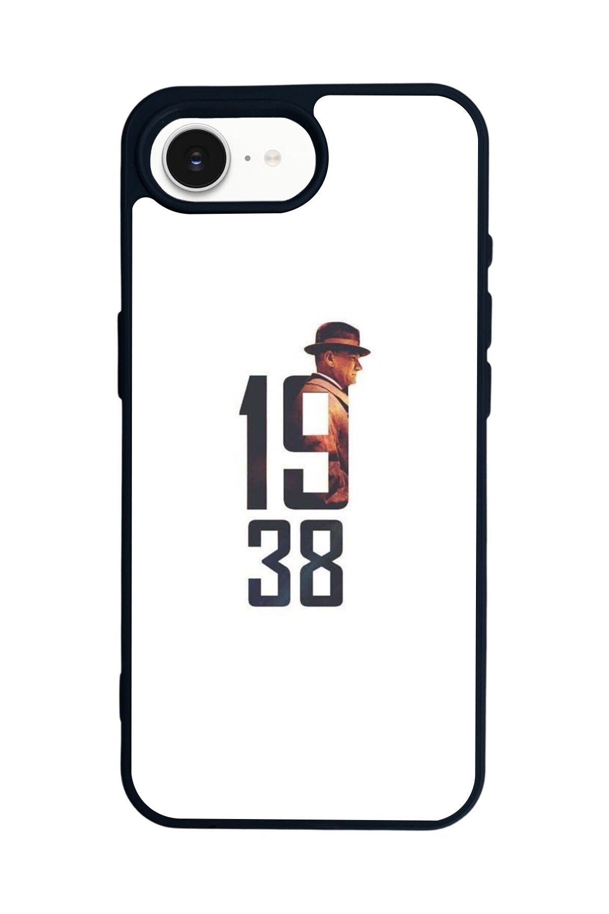 iPhone 16E Uyumlu Mustafa Kemal Ataturk Tasarımlı Glossy Premium Kılıf