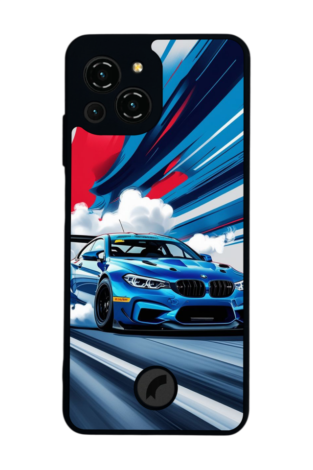 Reeder S23 Pro Max Uyumlu BMW Tasarımlı Glossy Premium Kılıf