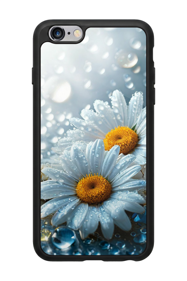 iPhone 6 Plus Uyumlu Cicek Tasarımlı Glossy Premium Kılıf