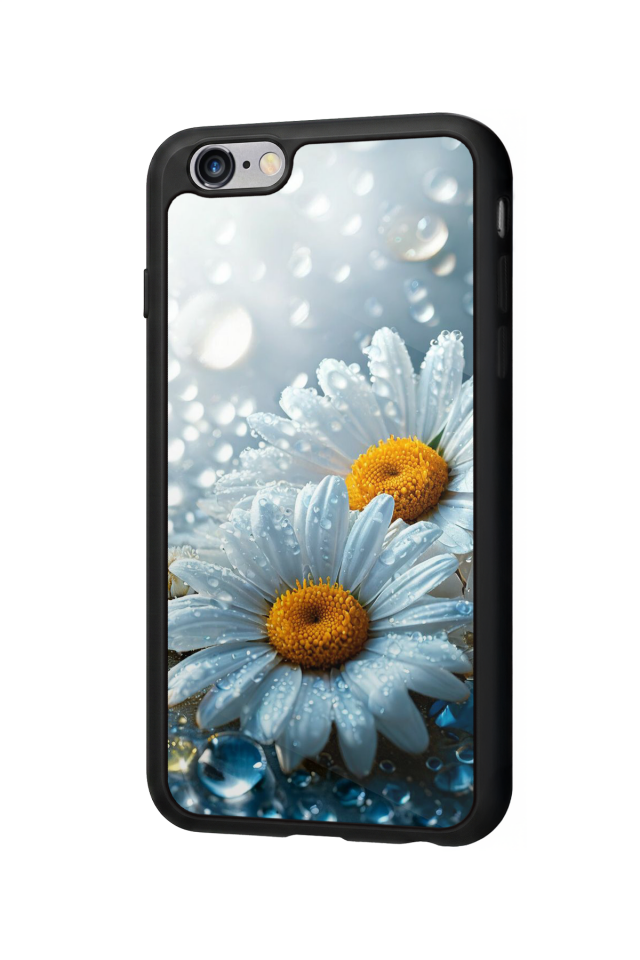 iPhone 6 Plus Uyumlu Cicek Tasarımlı Glossy Premium Kılıf