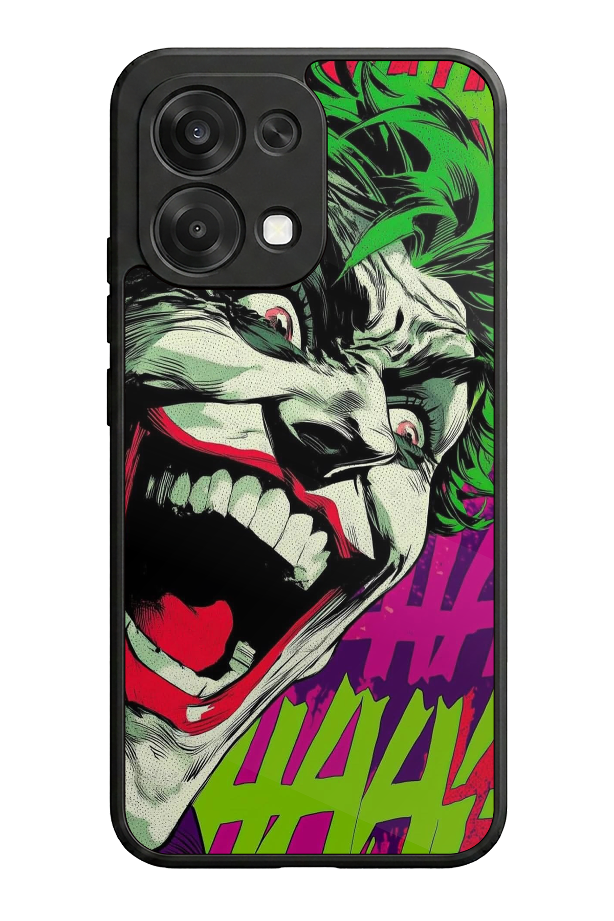 Oppo A6 Pro Uyumlu Joker Tasarımlı Glossy Premium Kılıf