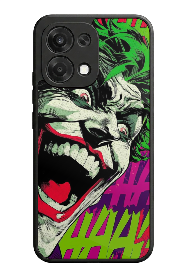 Oppo A6 Pro Uyumlu Joker Tasarımlı Glossy Premium Kılıf