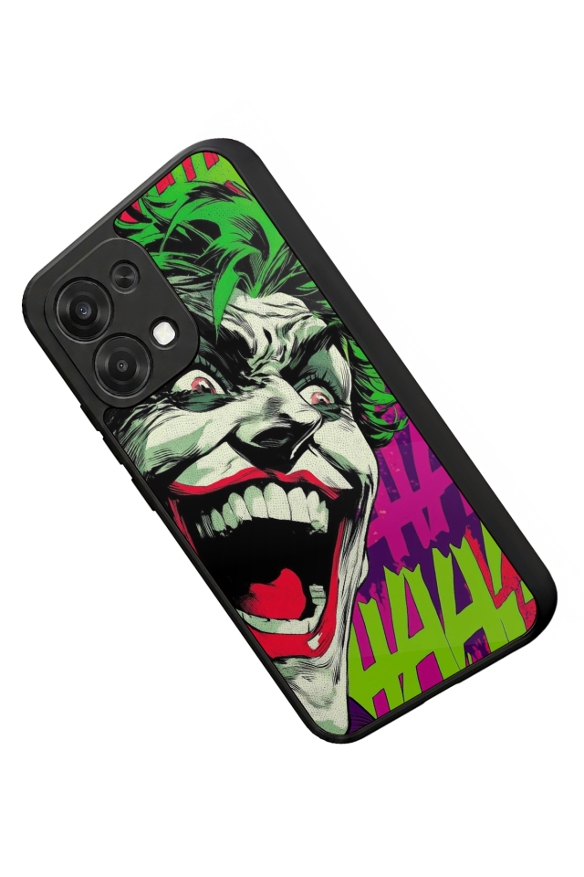 Oppo A6 Pro Uyumlu Joker Tasarımlı Glossy Premium Kılıf