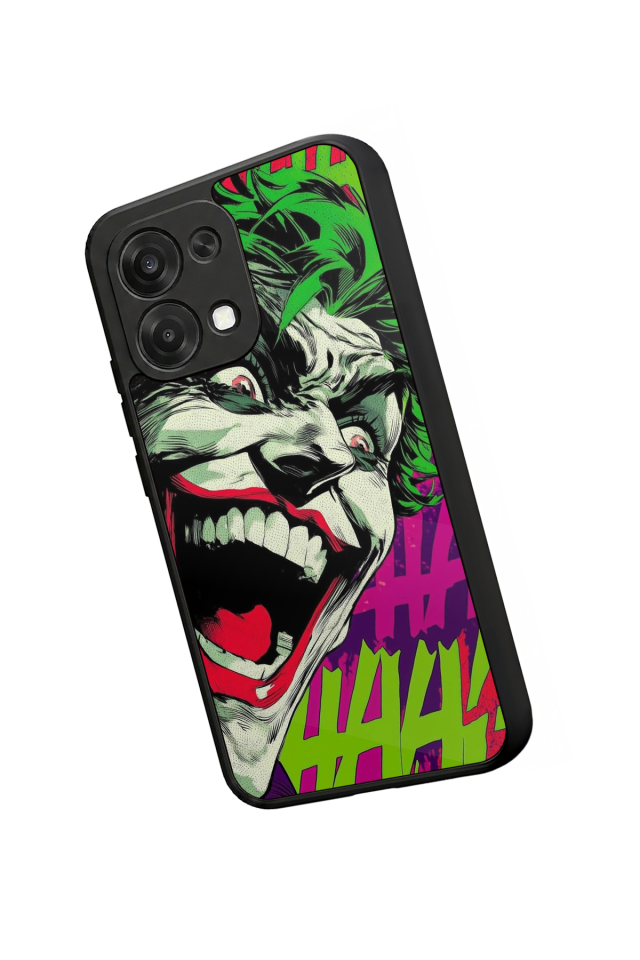 Oppo A6 Pro Uyumlu Joker Tasarımlı Glossy Premium Kılıf