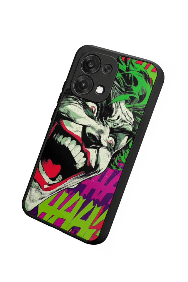 Oppo A6 Pro Uyumlu Joker Tasarımlı Glossy Premium Kılıf