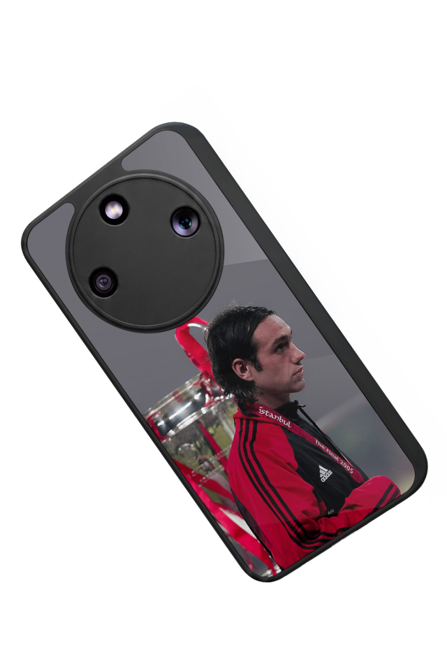 Honor Magic 8 Lite Uyumlu Zidane Tasarımlı Glossy Premium Kılıf